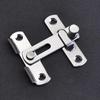 1Pcs Furniture Fittings Metal Gate Buckle Screws Padlock Clasp Window Catch Lock Hasp Cabinet Catches Door Bolt