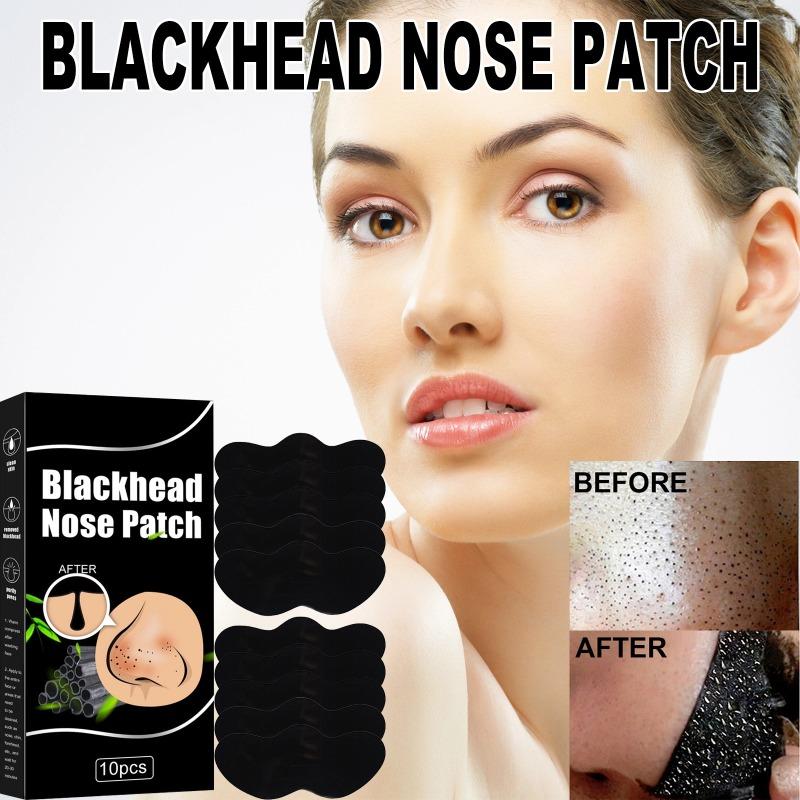 Nasal Sticker Bamboo Charcoal To Remove Blackheads and Acne To Clean Pores To Absorb Grease and Dirt Nasal Membrane
