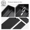 For Xpeng G6 2024 2025 Car Center Console Tray Armrest Storage Box Organizer Interior Accessories Stowing Tidying Black