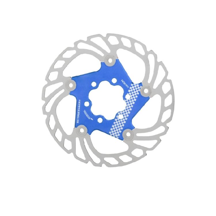 Bicycles Disc Brake Rotor, 140mm/160mm/180mm Mountain Bicycles Floating Brake Disc Bicycles Brake Pad Cycling Accessory