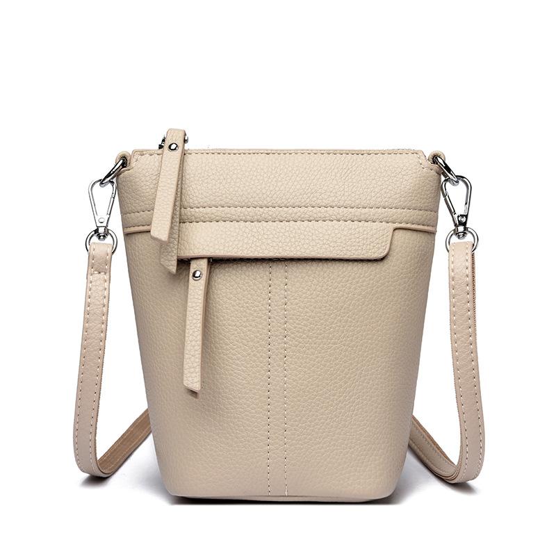 Crossbody Bag - Simple and Elegant, Large Capacity, Single Shoulder, Bucket-shaped Bag, Unique Women's Bag