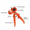 Garden Fruit Tree Pruning Shears Scissor Grafting Tool Plant Cutter Gardening Supplies with Blade