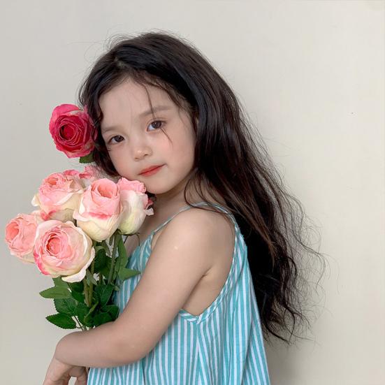 Artificial Roses Long-lasting Faux Silk Flowers Realistic Fake Roses with Flexible Stems for Vase Flower Arrangements Home Wedding Decor