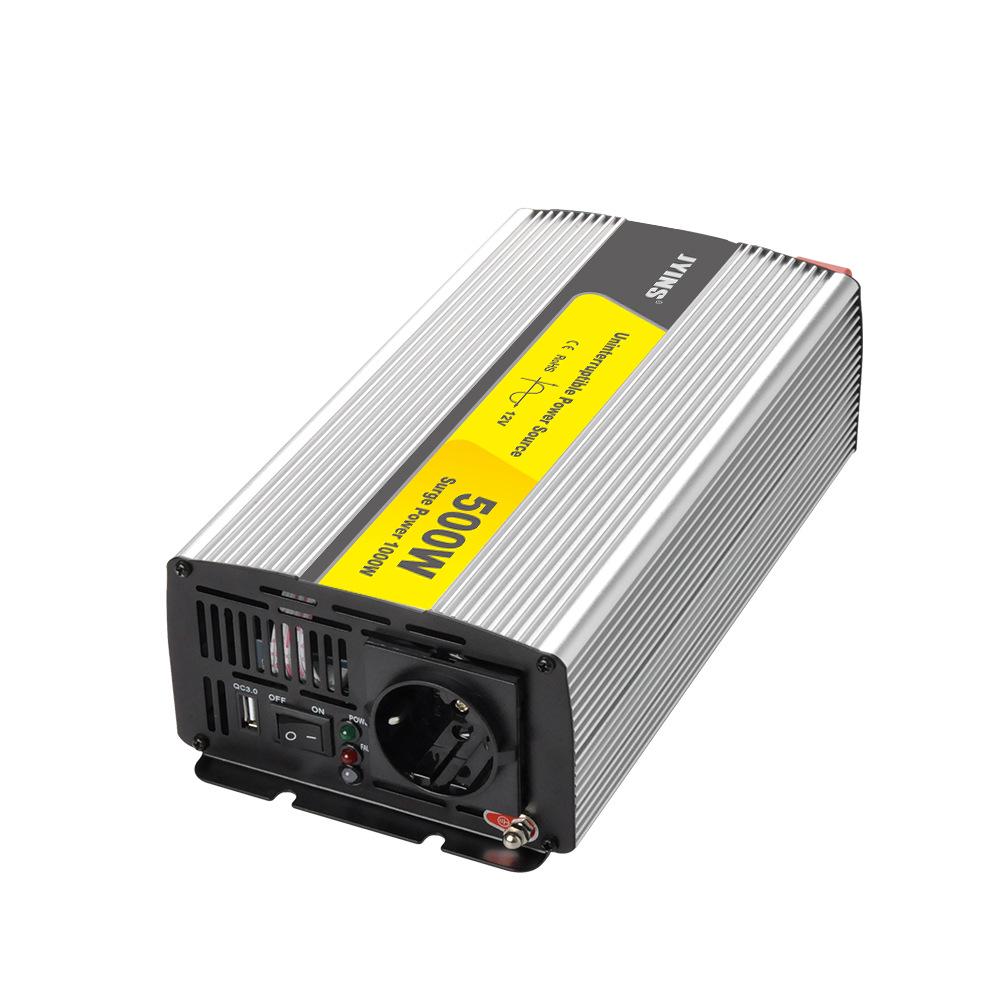 500W 12V To 220V Pure Sine Wave Inverter for Car/Home/Solar Charging