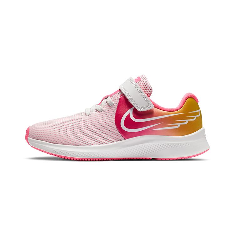 

Nike Star Runner 2 Sun Breathable Low top Kids Running Shoes Pink Yellow Gradient Children Aged 3 7 Years Old CN8515-001 28