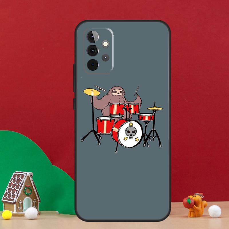Musical Instrument Drum Case For Samsung Galaxy A36 A56 A06 A13 A53 A32 A12 A22 A52 A35 A17 A16 A55 A15 A54 A34 A14