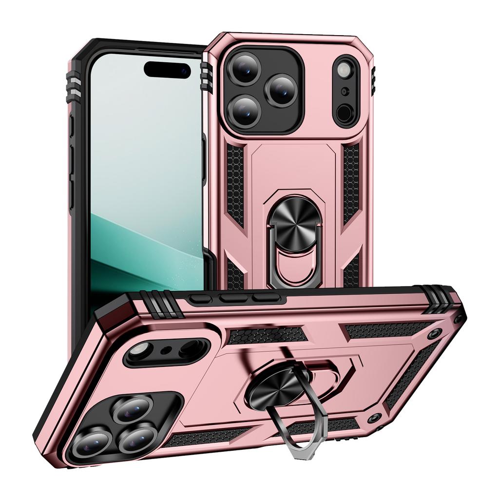 Applicable To iPhone17ProMax Military Armor Mobile Phone Case Apple 16Pro Bracket 15 Anti-drop 14 Sets XS