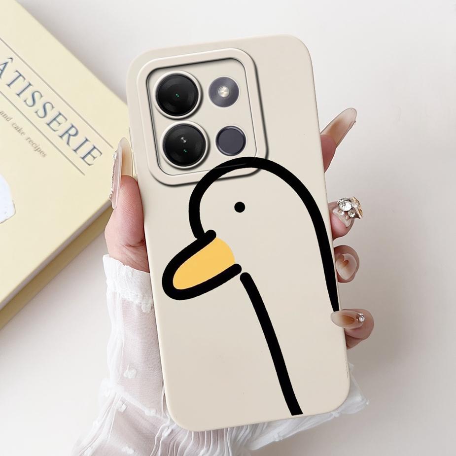 For Infinix Smart 7 HD Case X6516 Cute Funny Cartoon Cover Shockproof Phone Case For Infinix Smart 7 Plus Smart7 X6515 Soft Bags