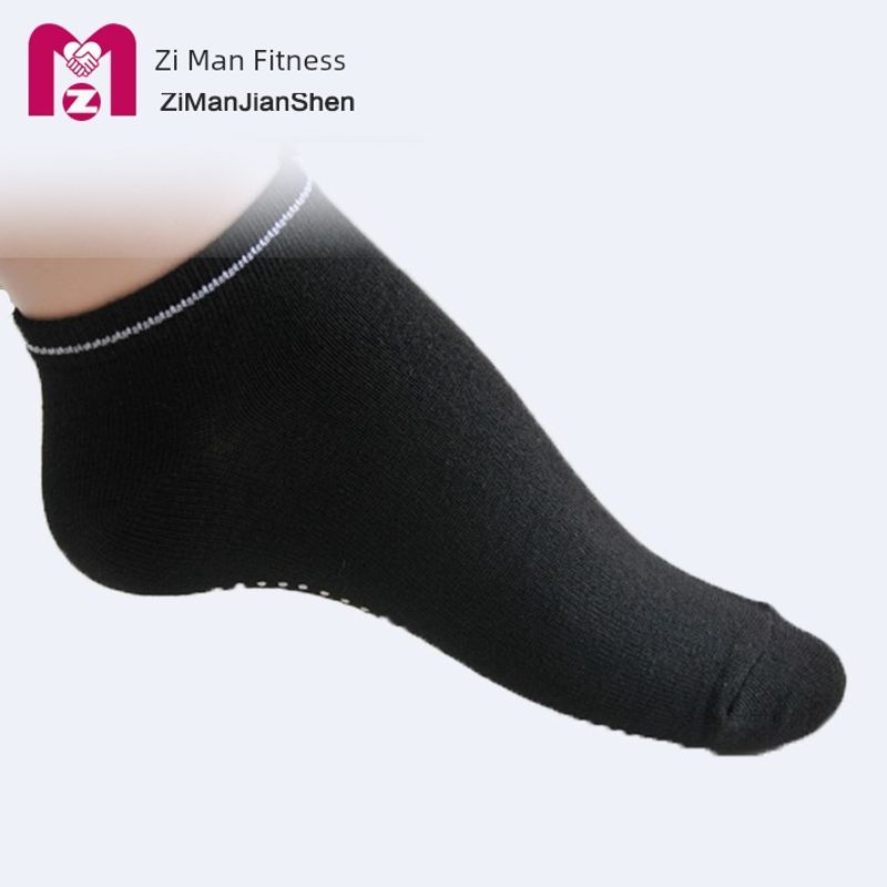 

Women s Yoga Socks Non-Slip Finger Socks Professional Pure Cotton Sweat-Absorbent All Year Round Yoga Sports Fitness Dance Trampoline Ship type (black)