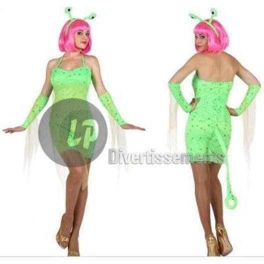 Déguisement D'alien Sexy Femme - Atosa - Taille M/L - Adulte