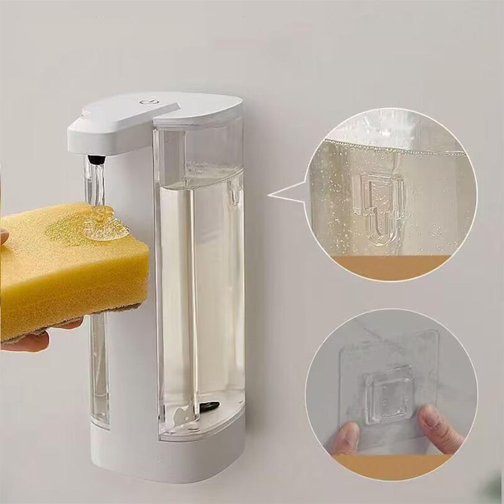 500ml Electric Kitchen Soap Dispense Cleaning Wipe Sponge Soap