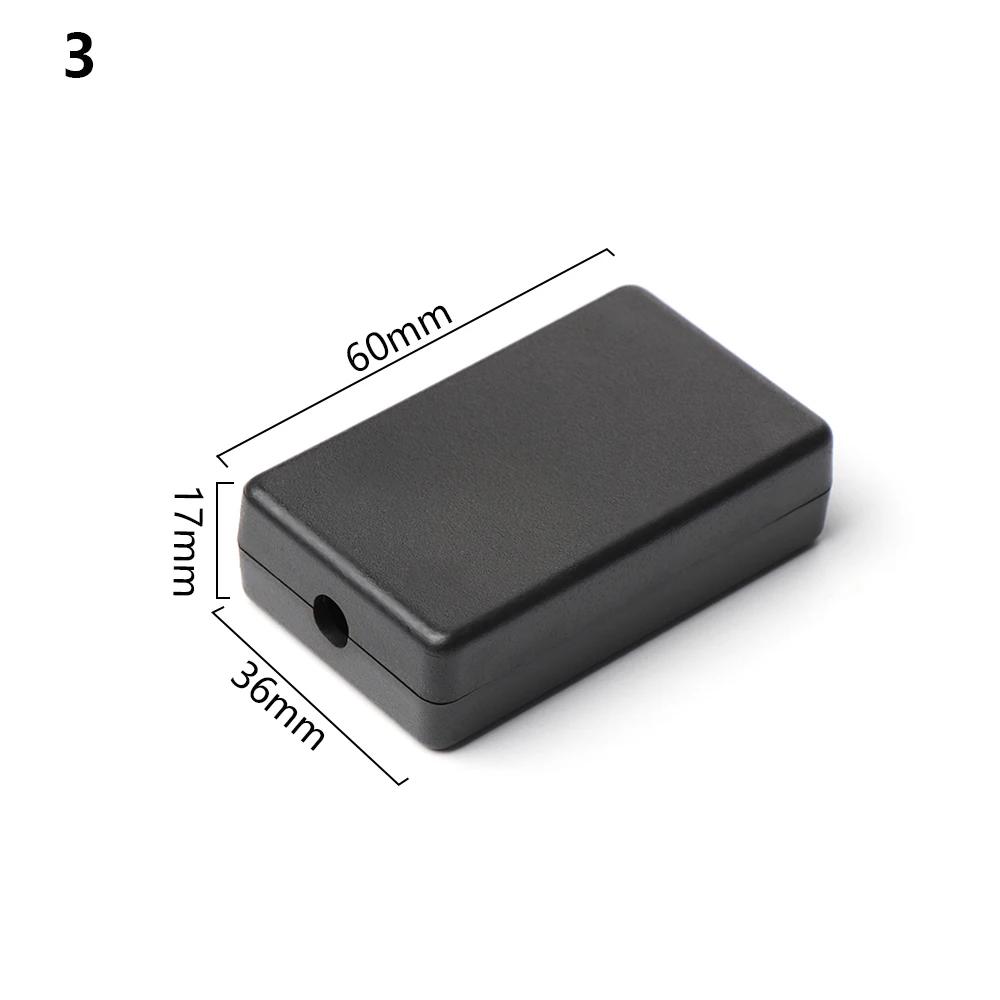 1 Pezzo Scatola Elettronica Nera per Progetti Custodia Fai da Te Custodia per Strumenti Plastica Durevole Coperchio Impermeabile Scatole Contenitore per Progetti