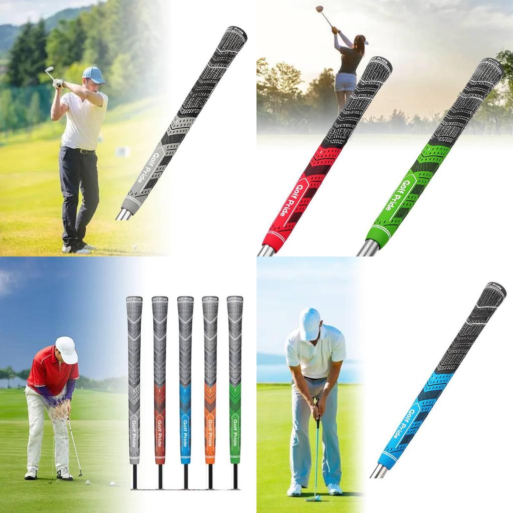 Premium Mcc Plus4 Rubber Cotton Golf Grips Durable Club Accessory In Multiple Colors