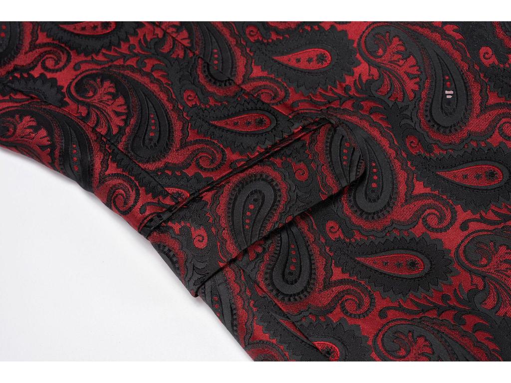 Men's Slim-Fit Jacquard Blazer: Stylish Single-Breasted Formal Wear for Stage Performances, Weddings, and Banquets