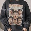 Robbie Amell 90s Bootleg T-Shirt – Vintage Streetwear Graphic Tee, Distressed Grunge Unisex Shirt