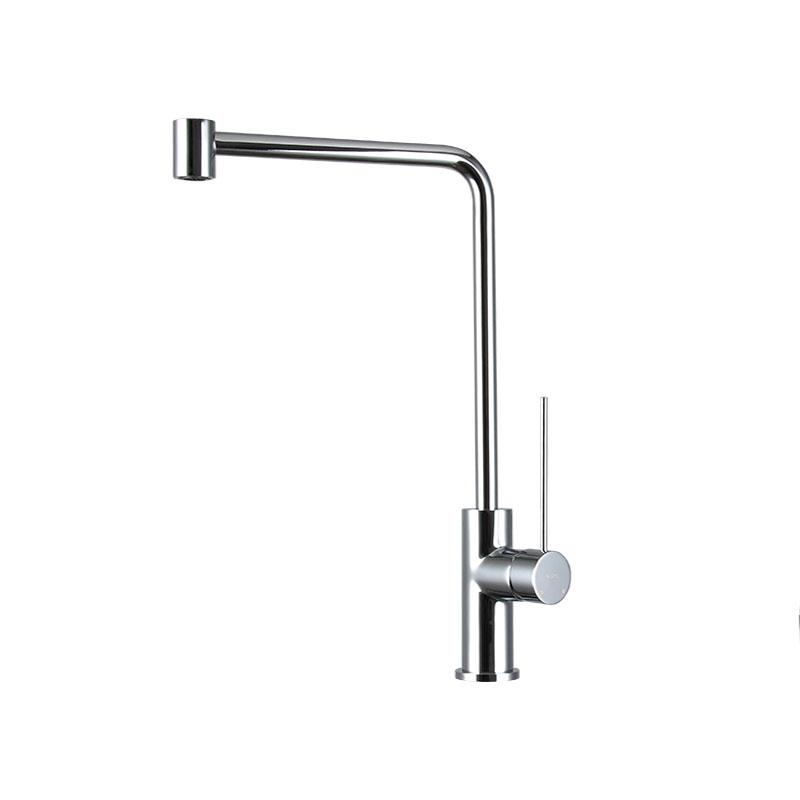 

Gun Gray/Brushed Gold Brass Kitchen Dishwashing Sink Faucet Deck Mounted Single Handle Single Hole Hot and Cold Water Mixer Tap