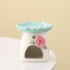 Ceramic Flower Aromatherapy Stove Eco-Friendly Heating Incense Device Candle Stove  Yoga Room