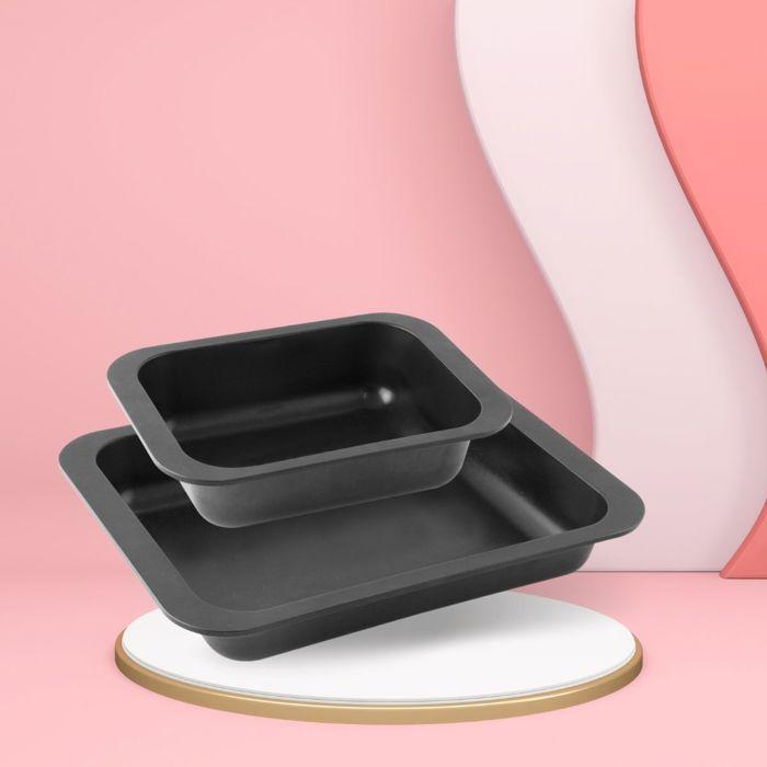 Lot De 2 Plats À Four Rectangulaires - ZENKER - Special Cooking - 33 X 25 Et 24 X 18 Cm