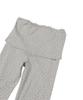 SUNDAY FRUIT MARKET W) Flower Flare Pant Gray