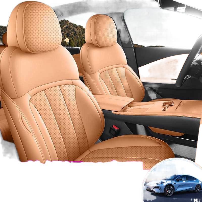 Geely Galaxy E8 25 Models Leather Car Seat Cushion - All-Season Full Surround Cover