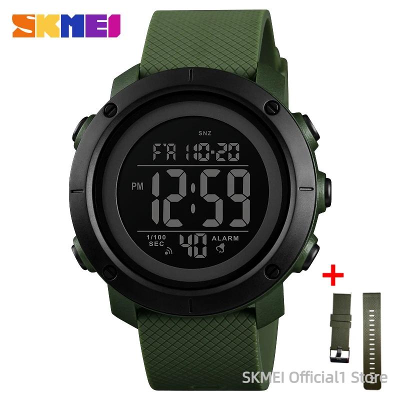 SKMEI 1426 Luxe Digitale Horloge voor Mannen Sport Waterdicht Elektronische Heren Polshorloges Stopwatch Wekker 1416 Reloj Hombre