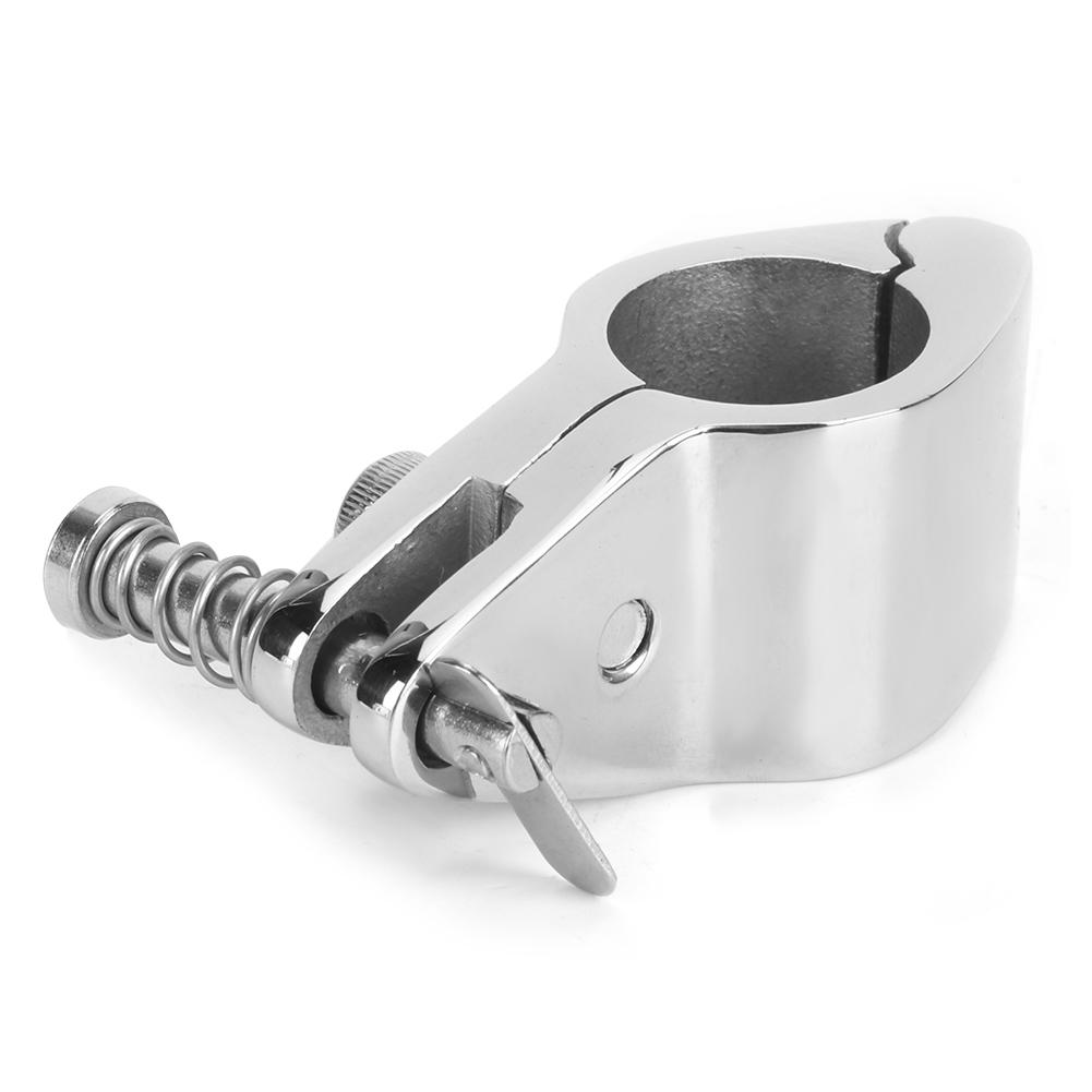 2pcs Top Hinged Jaw Slide Boat Pin &amp; Cam Clamp Marine Yachts Fitting Hardware(22MM )