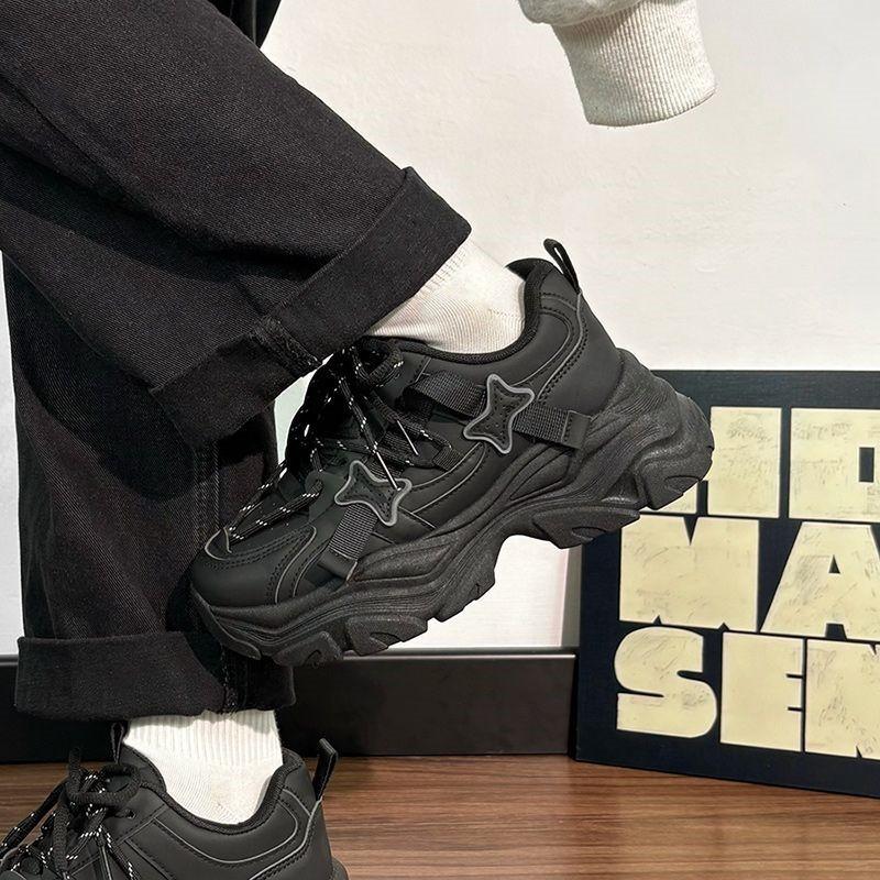 Shoes women's 2025 new popular autumn original versatile platform dad shoes high-end casual sports shoes