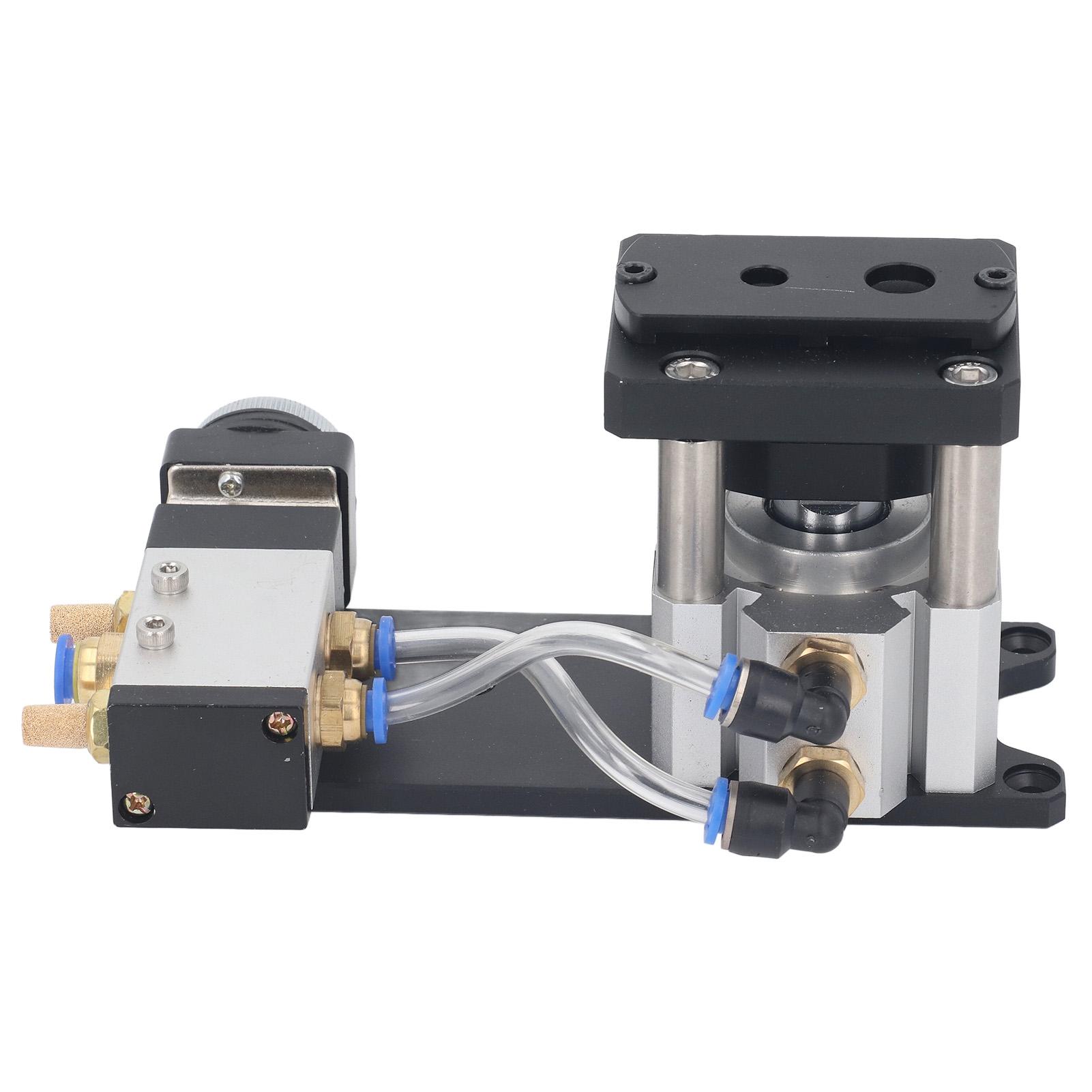

2 Hole Punch Pneumatic Edge Banding Puncher 8mm 12mm Aperture Aluminum Alloy Air Punching Tool