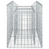 Gabion Raised Bed Silver