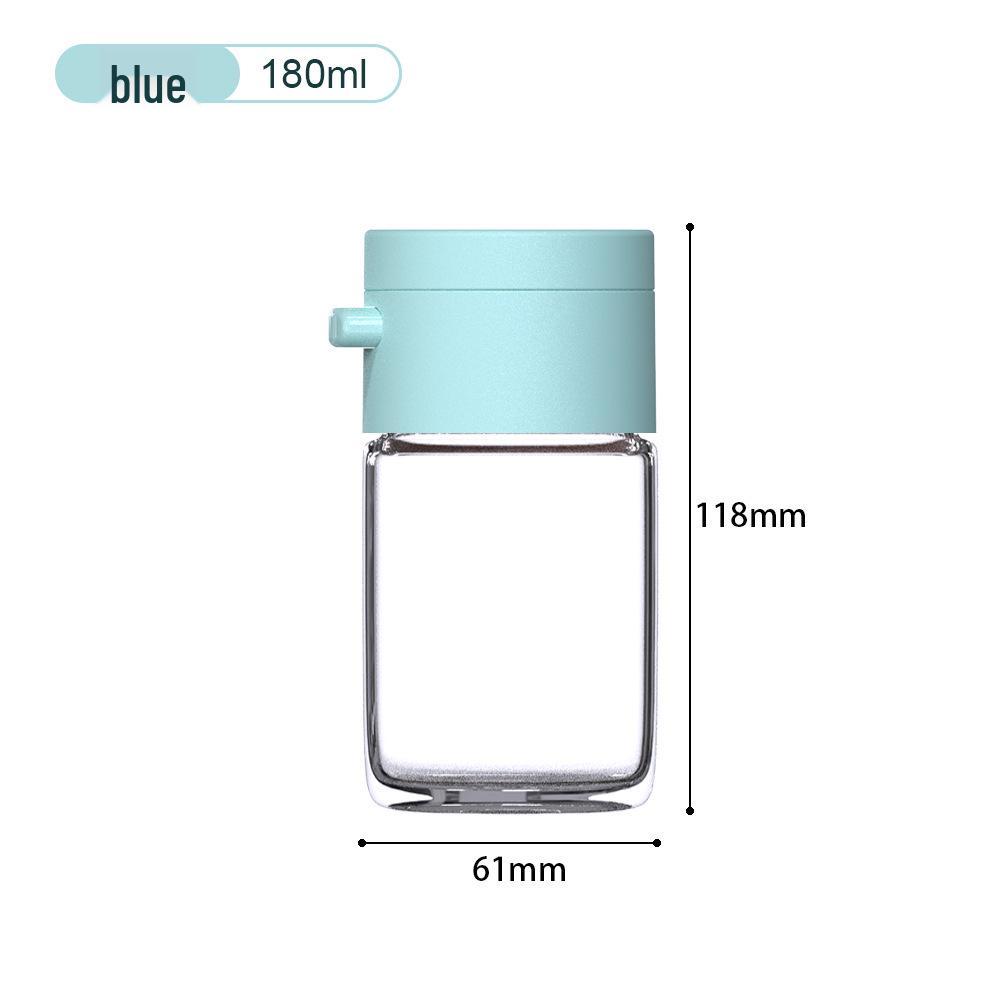 Press-Type Salt & Seasoning Control Bottle - Moisture-Proof, Sealed Jar for Household Kitchen
