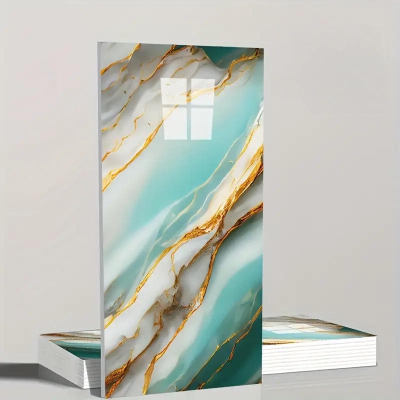 Samolepicí vodotěsné mramorové obklady na zeď pro renovaci pronajímaného pokoje