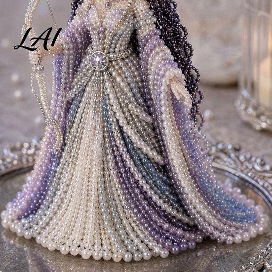 Divine Beaded Goddess Kit Kit 3D DIY Bead Craft Art Project with Colorful Beads for Adults Teens Women Handmade Gift Artistic Supplies