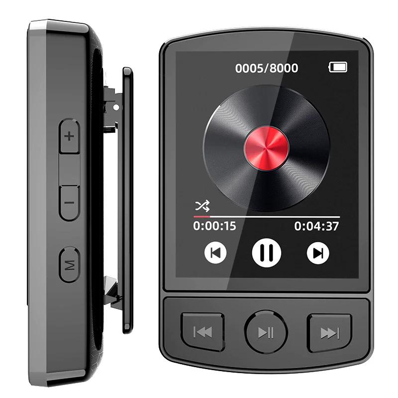 

MP3 MP4 Player Portable Sport Clip Walkman HiFi Sound Student Walkman 1.8inch Screen with FM Radio E-Book Recorder Music player No TF Card