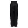 Unisex Kids Pants Side Split with Buttons Color Block Straight Leg Elastic Waist for Sports Basketball Hip-Hop