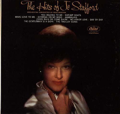 Виниловая пластинка JO STAFFORD  Hits Of Jo Stafford SM11889 CAPITOL 1979 США Джаз Б/у