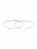 Kicky and Perky 925 Sterling Silver Chain Anklet Jewelry For Women