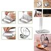 Premium Stainless Steel Pan Pot Cover Lid Rack Stand With Soup Spoon Storage For Organized Kitchens