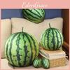 Plüsch 3D Wassermelonen Spielzeug Frucht Stoffpuppe Cartoon Schlafzimmer Dekoration Geschenk Kinder