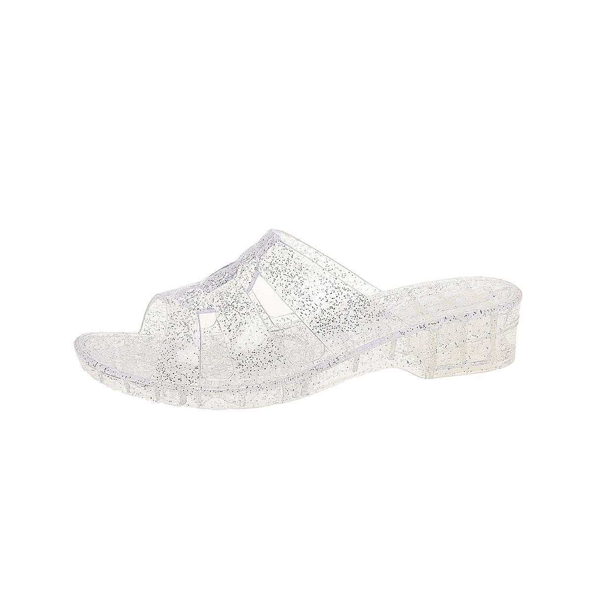 

Мода 2025 Лето Новые Женские Кристальные Уличные Сандалии Средний Каблук Повседневные Круглый Носок Плетеные Шлепанцы для Ежедневной Носки Пляжа и Путешествий 37 белый
