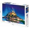 Epoch 3000 Small Piece Jigsaw Puzzle Overseas Scenery World Scenery Starry Sky Mont Saint Michel ...