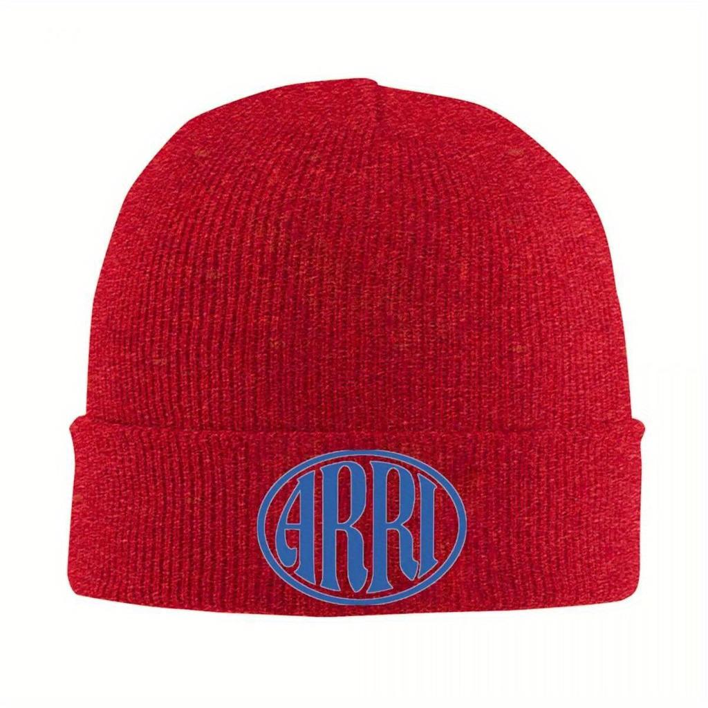 A-ARRI Bonnet Hats Logo Knitted Hat Men Women Unisex Street Warm Beanie Hats Winter Gym Custom Cap