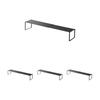 Yamazaki Jitsugyo (Yamazaki) Shoe Rack Medium Extendable Shoe Rack Frame Black 2573 (x 4)