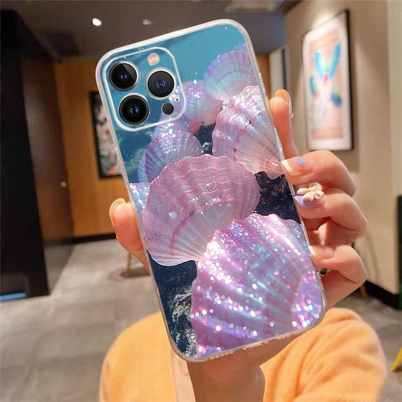 Shell Pearl Phone Case For Iphone 17ProMax 17 Pro Air 16 15 14 13 Pro Max 16 15 14 13 Pro 15Plus