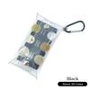 1Pc Mini Portable Coin Organizer, Portable Plastic Coin Holder, Multi-Slot Japanese & Korean Currency Storage, Money Management