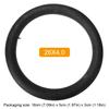 Bike Inner Tube with AV Schrader Valve MTB Fat Inner Tube Butyl Rubber Snowmobiles Tyre for E-Bike MTB Fat Beach Bikes