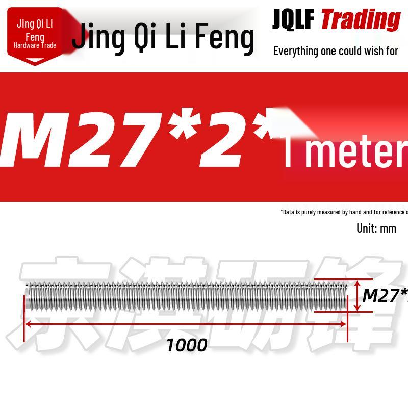 Stainless Steel Threaded Rod, Coarse & Fine, M3, 1 or 3 Meter Lengths