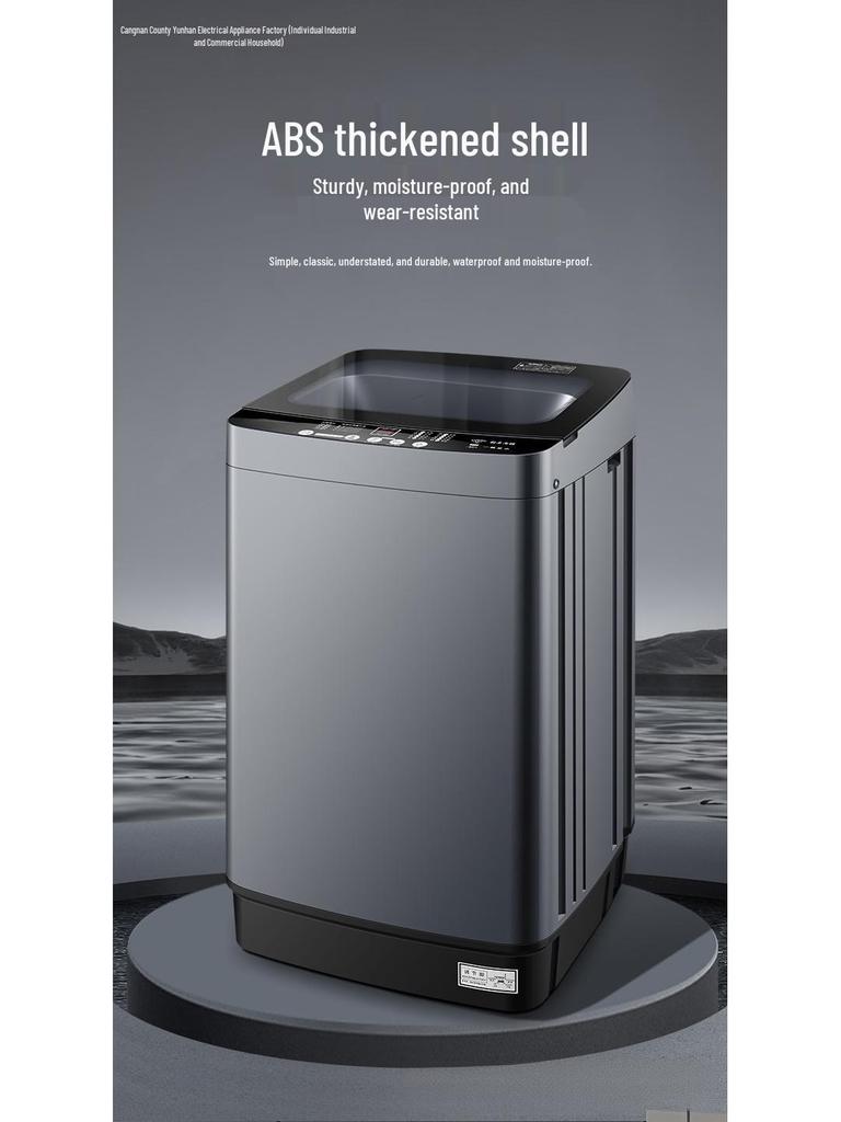 Lavadora y Secadora Compacta Totalmente Automática de 12 kg para Residencias Estudiantiles y Alquileres