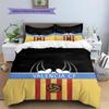 Valencia CF Pattern Bedding Quilt Set  Home Decoration  Gift (1 * Duvet Cover + 2 * Pillowcase  Without Core)