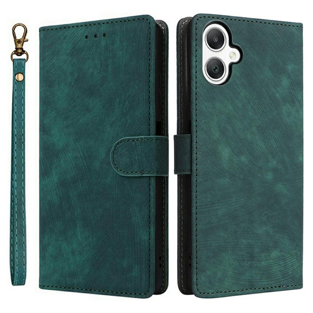 For Samsung Galaxy A07 4G Case Wallet RFID Blocking PU Leather Phone Cover Stand with Strap