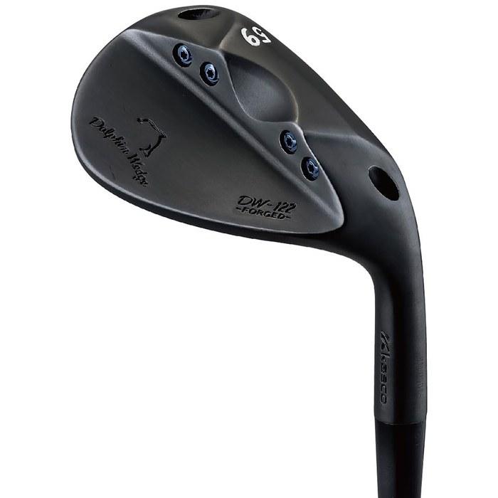 KASCO DW-122 Dolphin Black Wedge (59, Loft 59°) ATTAS SPINWEDGE IP 80